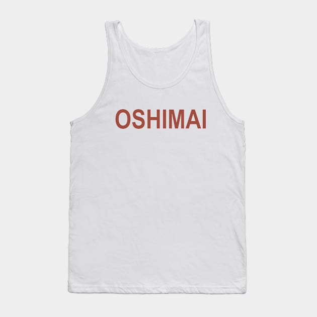 Hinamatsuri Hina Oshimai Tank Top by aniwear